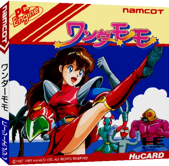 Wonder Momo — box-3D (JP)