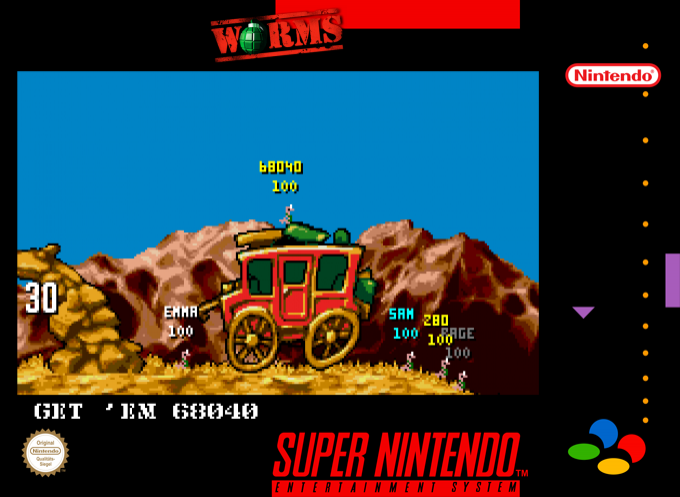 Worms — box-2D (SS)