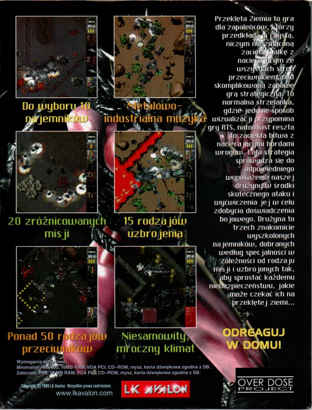 Przekleta Ziemia — box-2D-back (EU)