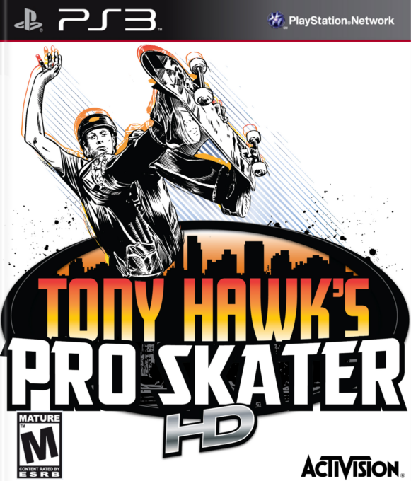 Tony Hawk's Pro Skater HD box art