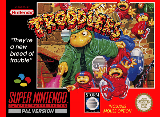 Troddlers — box-2D (EU)