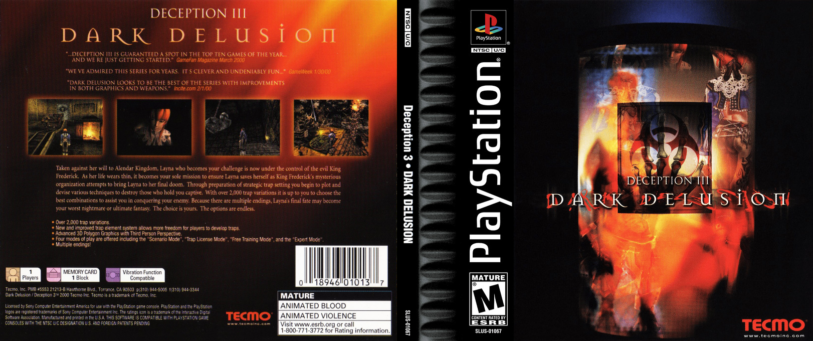 Deception III - Dark Delusion — box-texture (US)