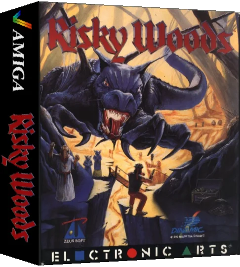 Risky Woods — box-3D (WOR)