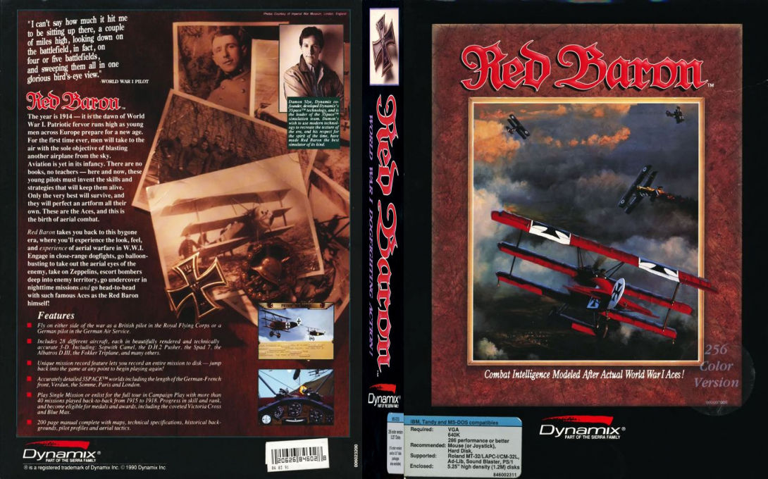 Red Baron — box-texture (US)
