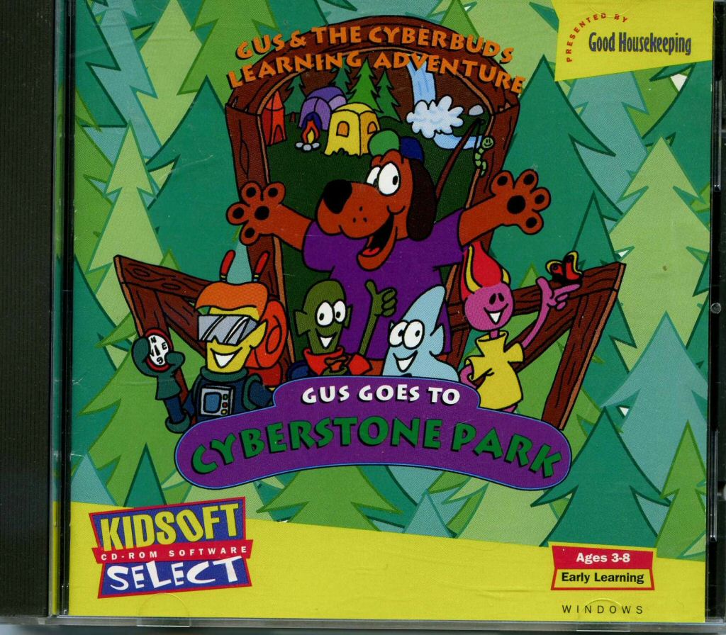 Gus Goes to Cyberstone Park box art