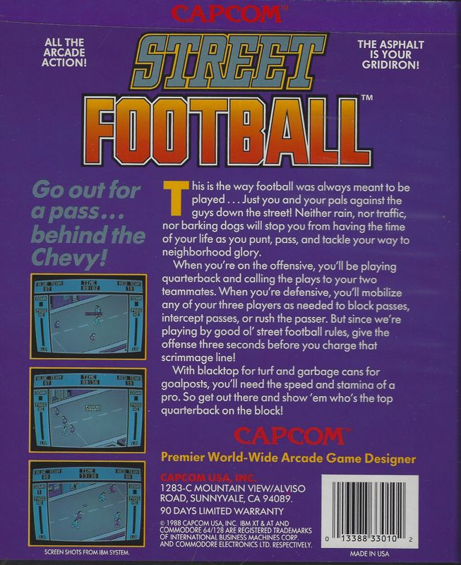 Street Football — box-2D-back (US)