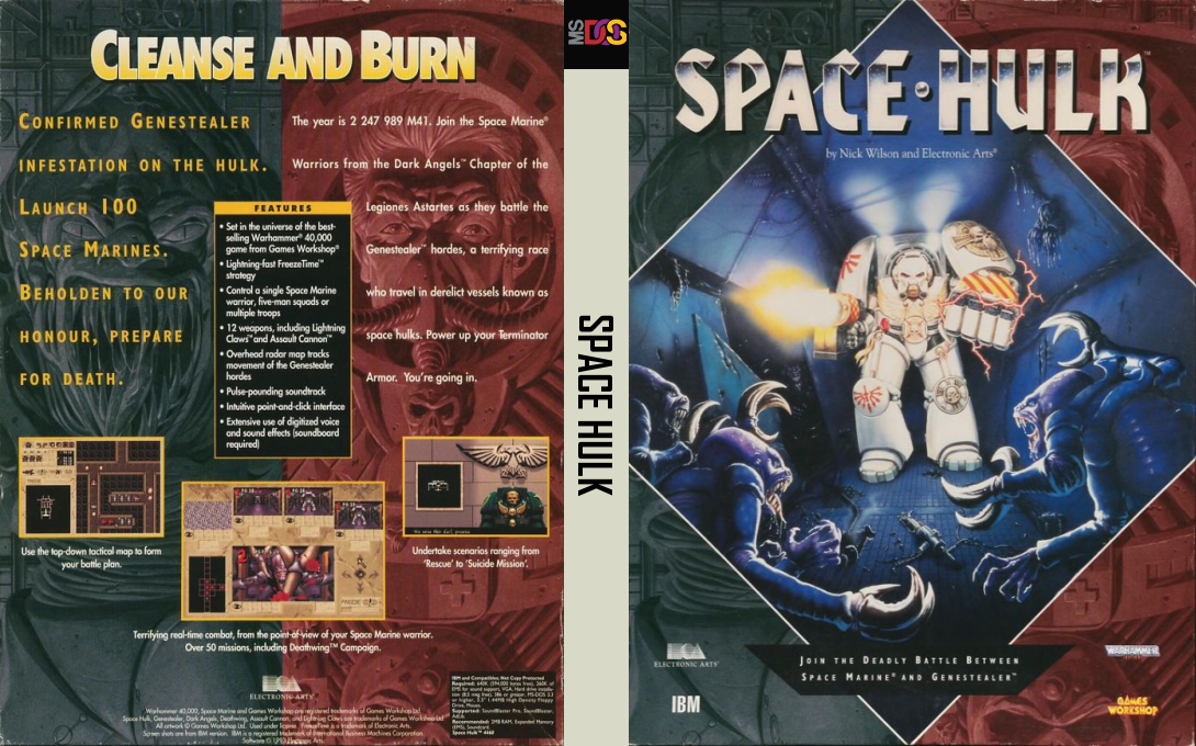 Space Hulk — box-texture (US)