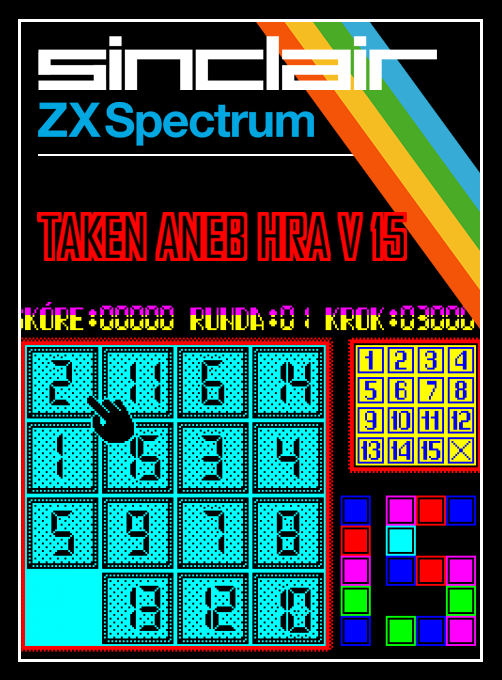 Taken aneb hra v 15 box art