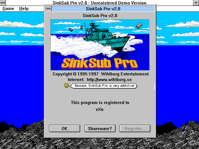 Sink Sub Pro — sstitle (WOR)