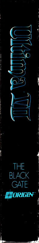 Ultima 7 - The Black Gate — box-2D-side (US)
