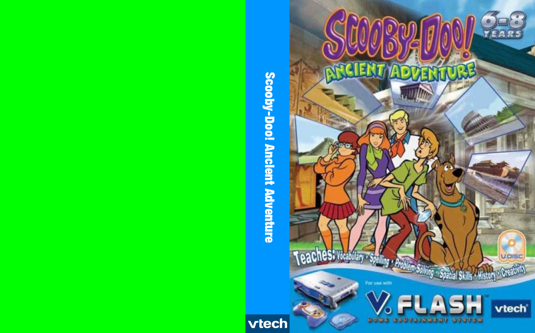 Scooby-Doo! Ancient Adventure — box-texture (US)