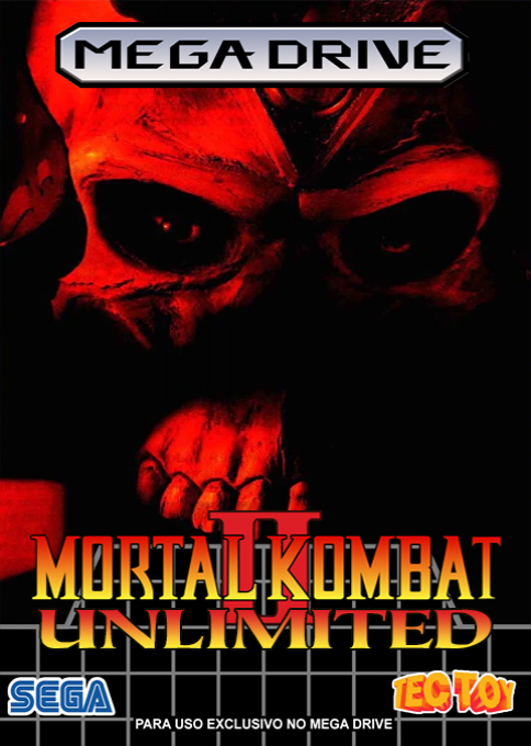 Mortal Kombat II Unlimited — box-2D (BR)