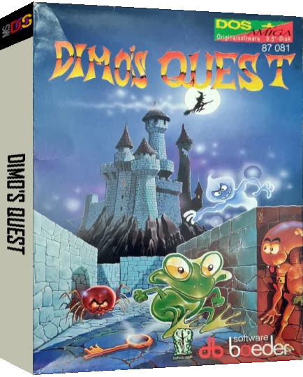 Dimo's Quest — box-3D (DE)