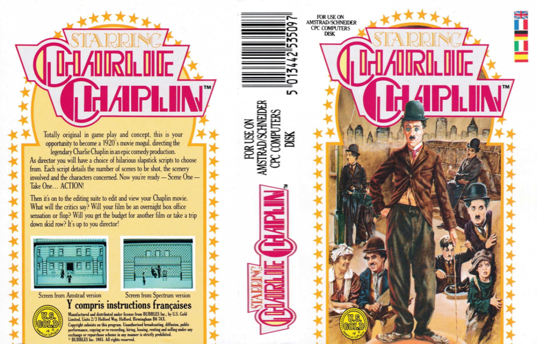 Charlie Chaplin — box-texture (EU)
