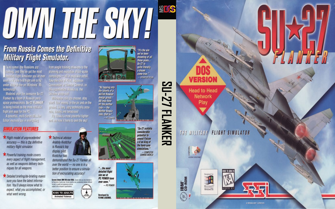 Su-27 Flanker — box-texture (US)