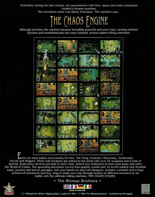 Chaos Engine, The — box-2D-back (EU)
