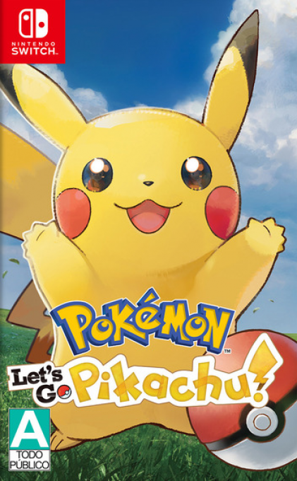 Pokémon - Let's Go, Pikachu! — box-2D (AME)