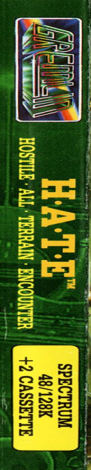 H.A.T.E. - Hostile All Terrain Encounter — box-2D-side (EU)