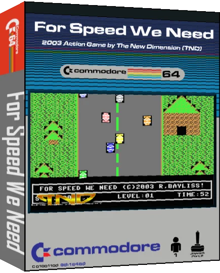For Speed We Need — box-3D (CUS)