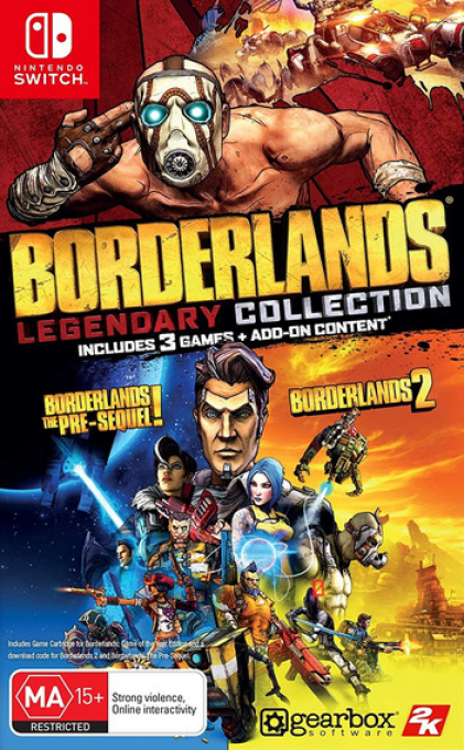 Borderlands Legendary Edition — box-2D (AU)