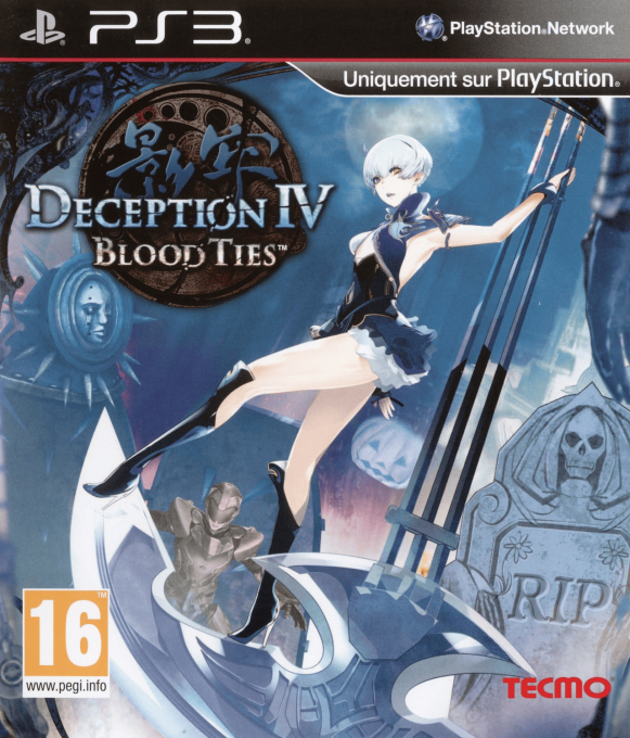 Deception IV - Blood Ties — box-2D (FR)