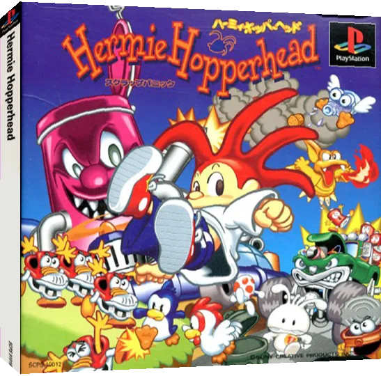 Hermie Hopperhead - Scrap Panic — box-3D (JP)