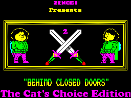 Behind Closed Doors - Edit 2 : The Cat's Choice Edition — sstitle (WOR)