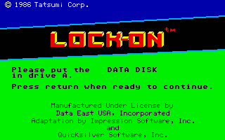 Lock-On — sstitle (WOR)