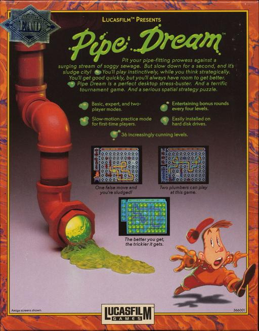 Pipe Mania — box-2D-back (US)