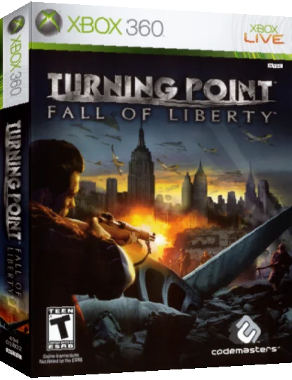 Turning Point - Fall of Liberty — box-3D (US)