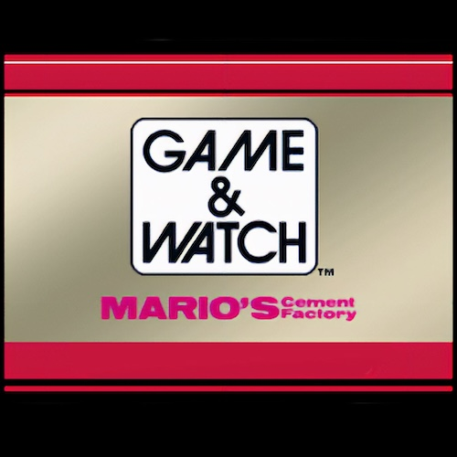 Game and Watch - Mario's Cement Factory — support-texture (CUS)