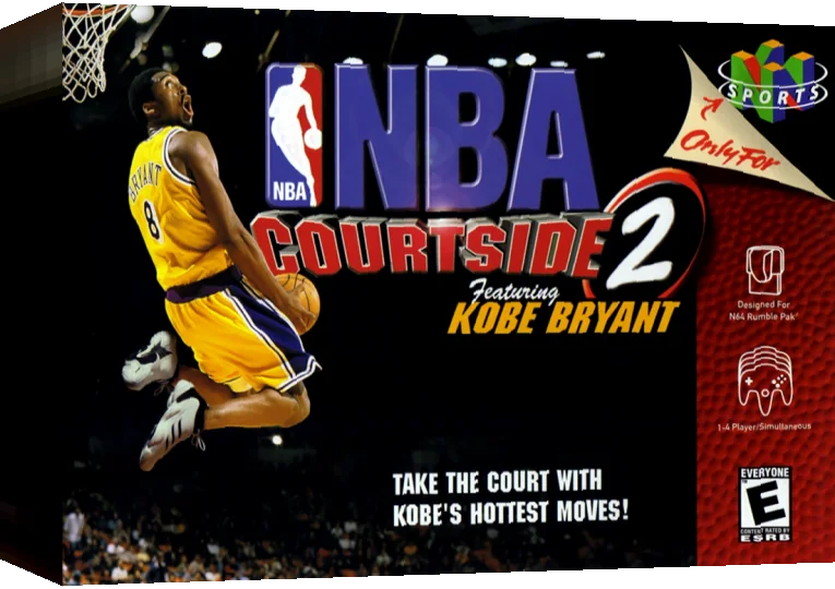 NBA Courtside 2 featuring Kobe Bryant — box-3D (US)