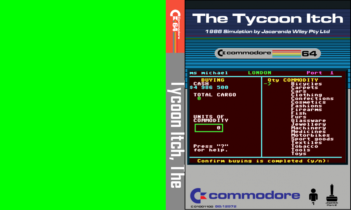 The Tycoon Itch — box-texture (CUS)
