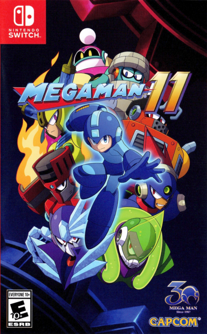 Mega Man 11 box art