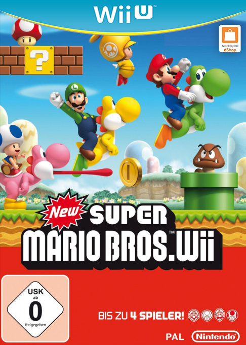 New Super Mario Bros. Wii — box-2D (DE)