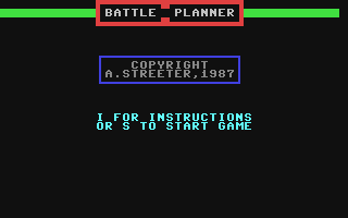Battle Planner — sstitle (WOR)
