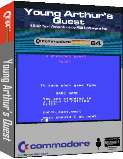 Young Arthur's Quest — box-3D (CUS)