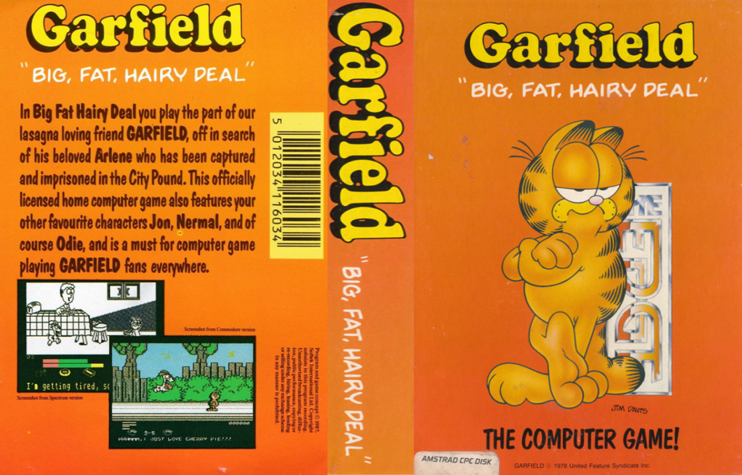 Garfield - Big, Fat, Hairy Deal — box-texture (EU)