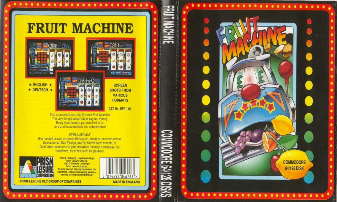 Arcade Fruit Machine — box-texture (EU)