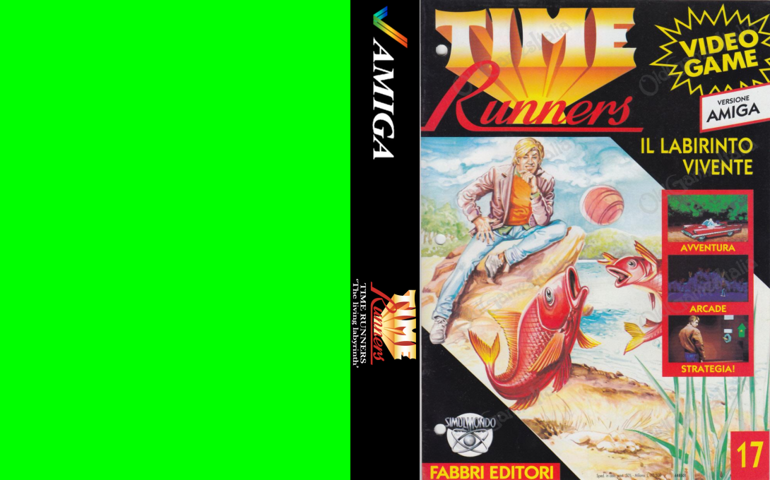 Time Runners 17 - The Living Labyrinth — box-texture (IT)