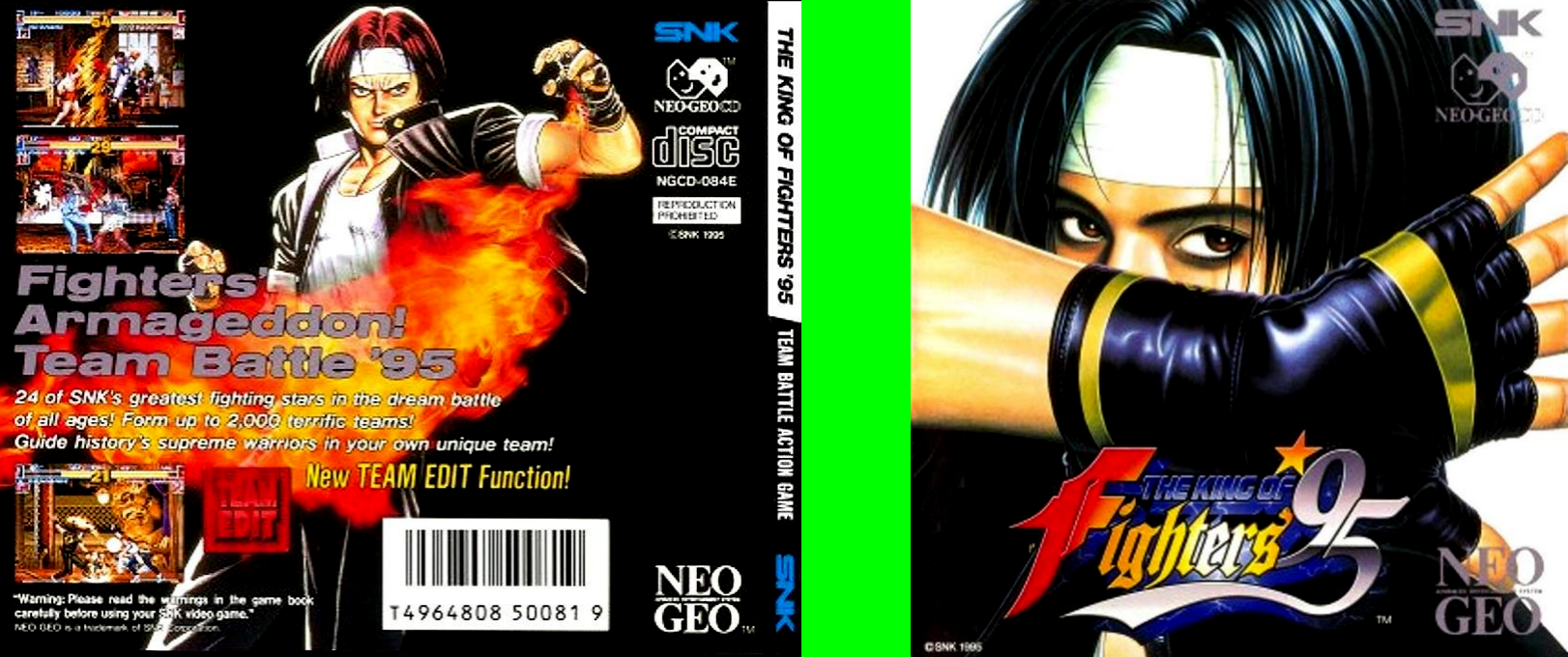 King Of Fighters '95, The — box-texture (WOR)