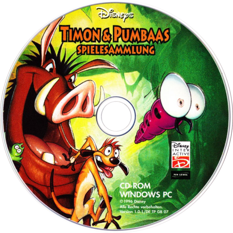 Disney's Timon & Pumbaa's Jungle Games — support-2D (DE)