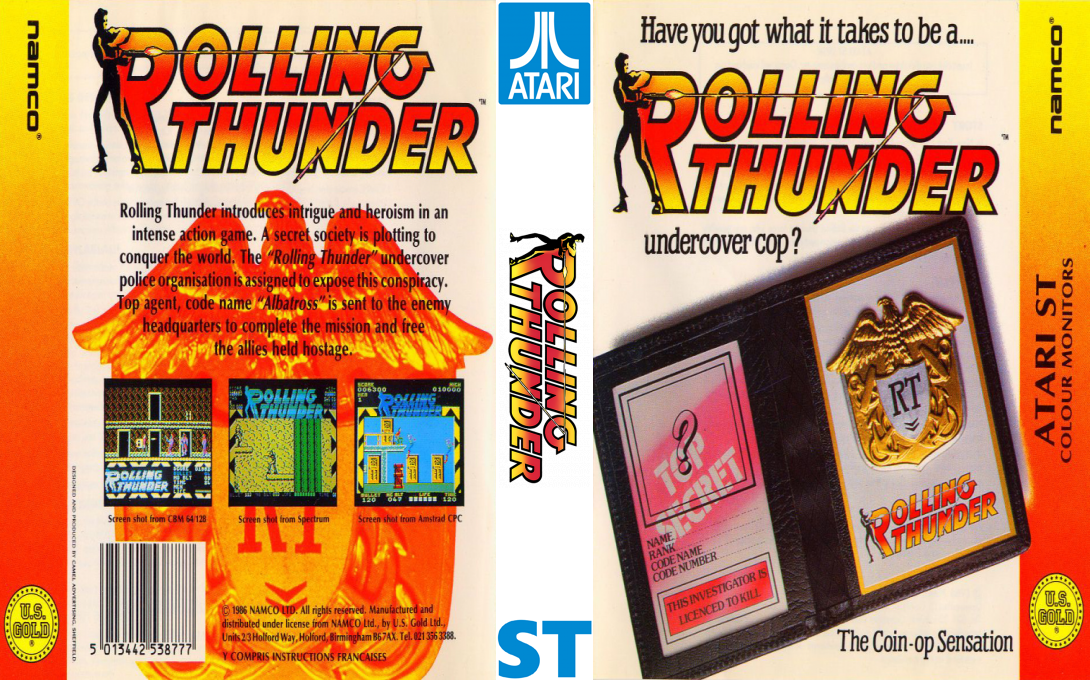 Rolling Thunder — box-texture (EU)