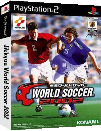 Jikkyou World Soccer 2002 — box-3D (JP)