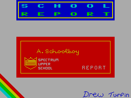 School Report — sstitle (WOR)