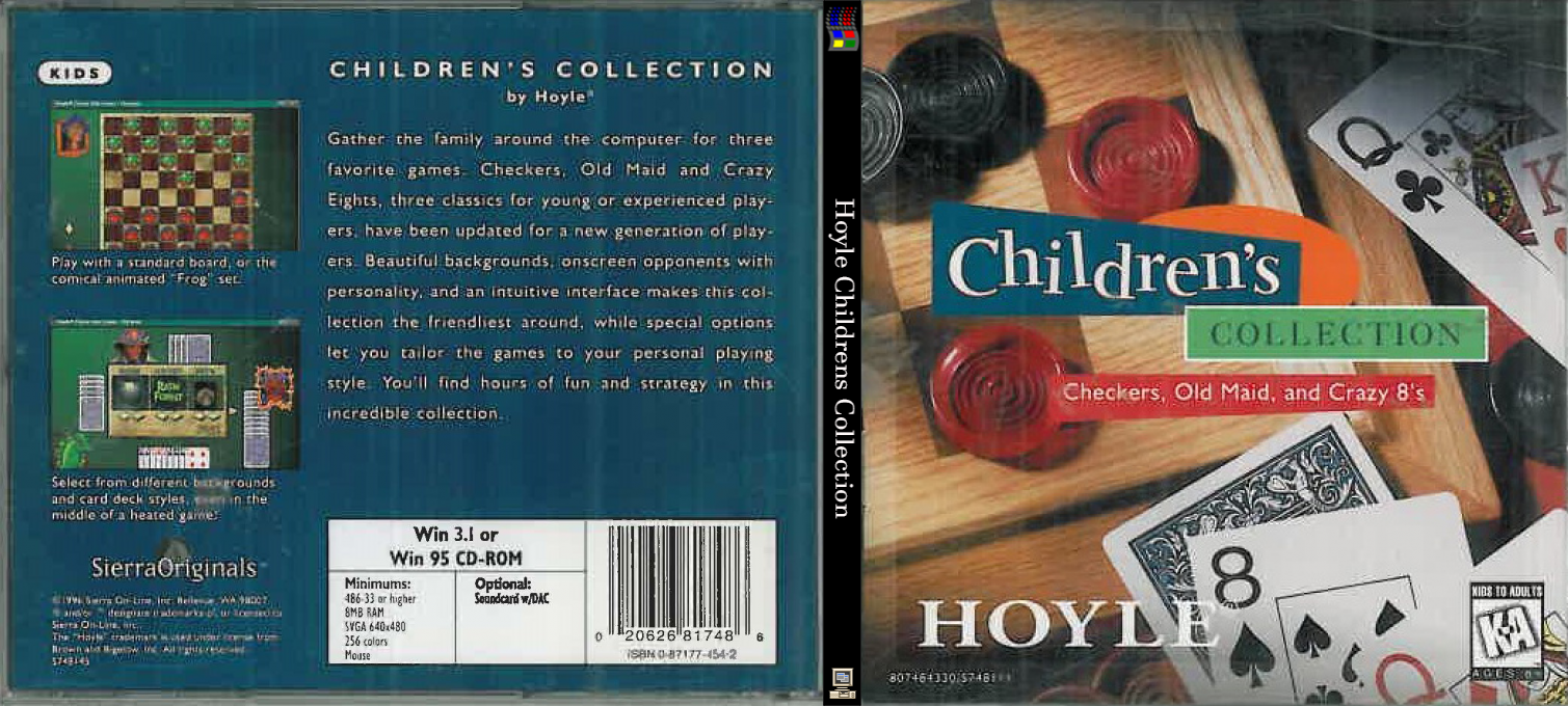 Hoyle Children's Collection — box-texture (CUS)