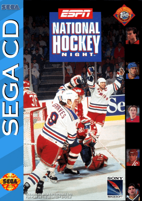 ESPN National Hockey Night box art