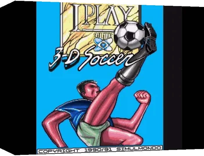I Play - 3-D Soccer — box-3D (EU)