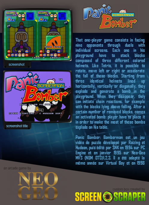 Panic Bomber — box-2D-back (SS)
