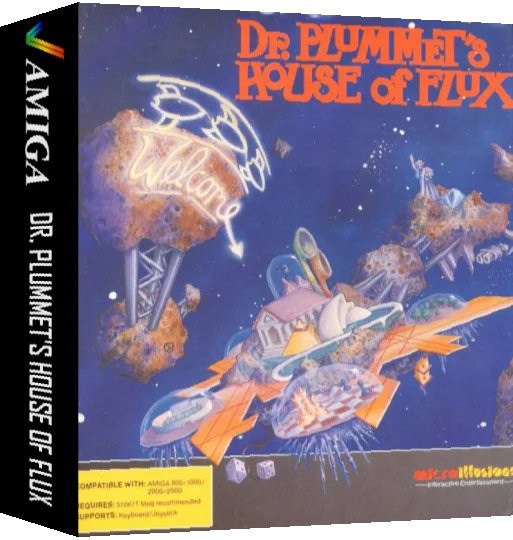 Dr. Plummet's House of Flux — box-3D (WOR)